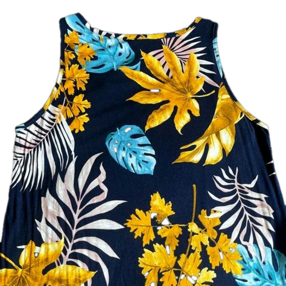 Longyuan Summer Sleeveless Tank Tops Vneck Loose Fit Tunic Women’s Size Small